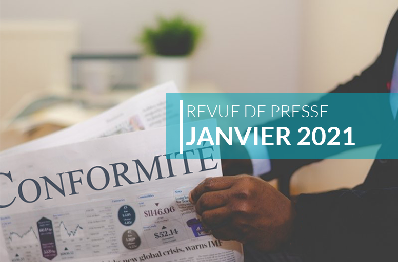 Blog Conformité - revue de presse janvier 2021