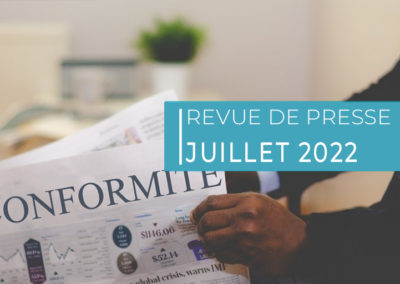 Revue de presse juillet 2022